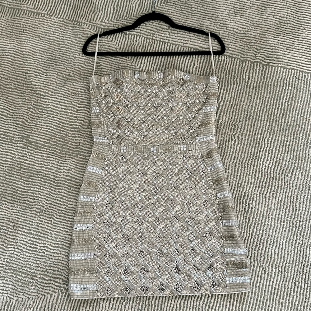 Retrofete heather sequin dress